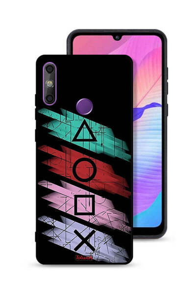 Tolwak غطاء حماية لهاتف هواوي إنجوي 20e برسومات أيقونات لعبة الحبار