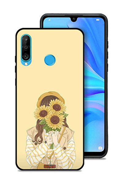 Tolwak غطاء حماية لهاتف هواوي نوفا 4e بنقشة عباد الشمس