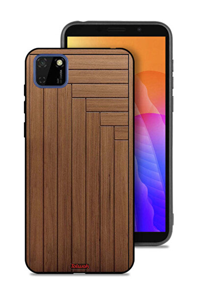 Tolwak غطاء حماية لهاتف هواوي Y5p بنمط باب