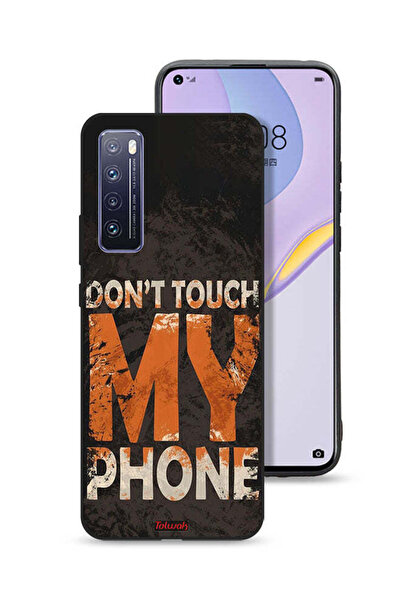 Tolwak Huawei nova 7 5G Protective Case Cover Do Not Touch My Phone