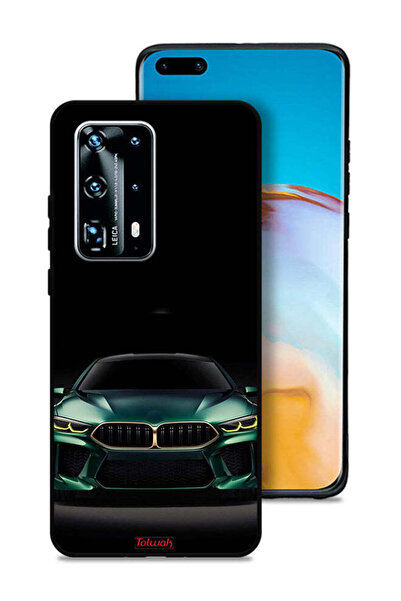 Tolwak غطاء حماية لهاتف هواوي بي 40 برو بلس 5G بي إم كار