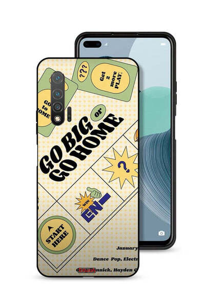 Tolwak Huawei nova 6 Protective Case Cover Go Big Or Go Home