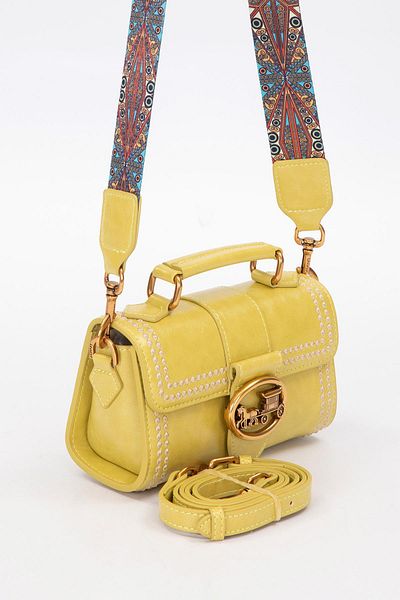 Levidor Premium Speckle Detail Shoulder Bag Green