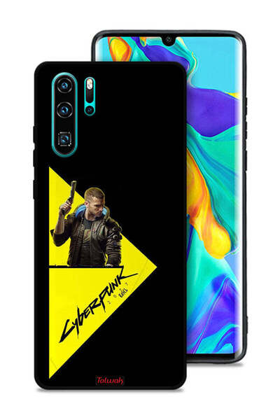 Tolwak غطاء حماية لهاتف هواوي P30 Pro - سايبربانك 2077