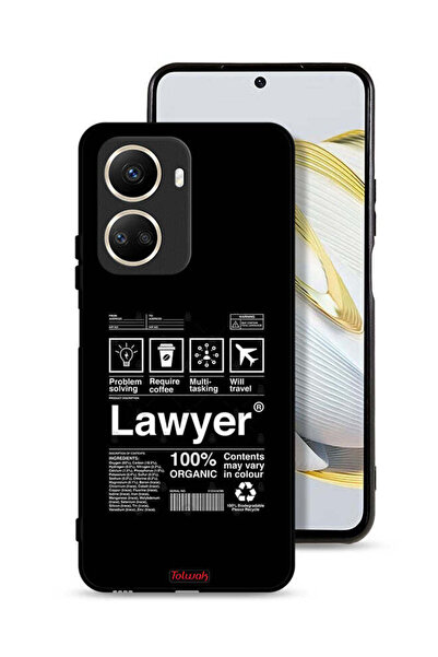 Tolwak Huawei nova 10 SE Protective Case Cover Lawyer Sticker
