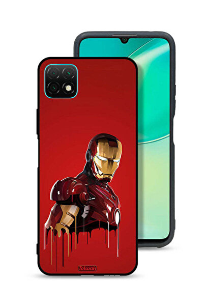 Tolwak غطاء حماية لهاتف هواوي نوفا Y60 برسومات الرجل الحديدي