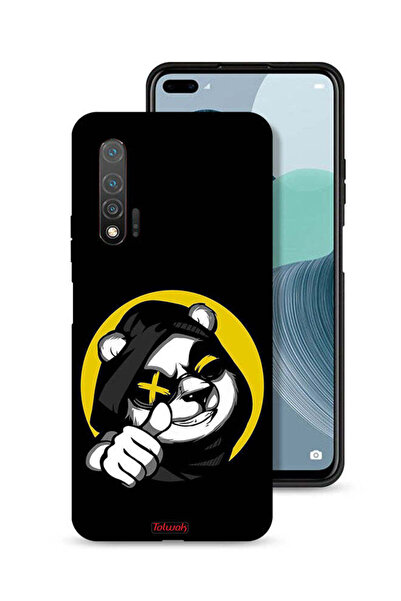Tolwak غطاء حماية لهاتف هواوي نوفا 6 بتصميم قطة مارشميلو لطيفة