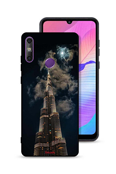 Tolwak Huawei Enjoy 20e Protective Case Cover Burj Khalifa In Night