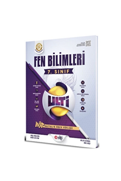 Bes Yayınları Ulti Yayınları 7. Sınıf Fen Bilimleri Haftalık Ödev Föyleri