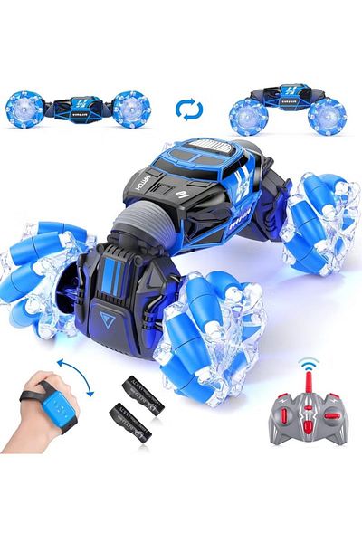 rexa RC Stunt Car Remote Control Cars RC Watch Gesture Sensor Electric Toy Car