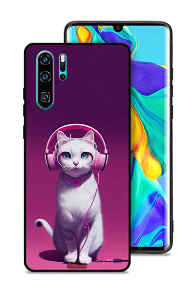 Tolwak غطاء حماية لهاتف هواوي P30 Pro بتصميم قطة لطيفة
