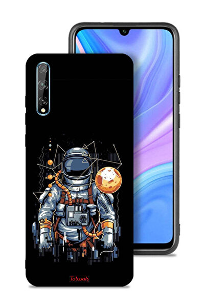 Tolwak غطاء حماية لهاتف هواوي بي سمارت إس بتصميم رائد فضاء تجريدي