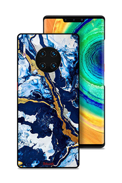 Tolwak غطاء حماية لهاتف هواوي ميت 30 برو بنمط فني مزخرف