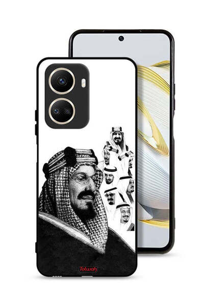 Tolwak غطاء حماية لهاتف هواوي نوفا 10 إس إي، ملصق فني أبيض وأسود لملوك المملك...