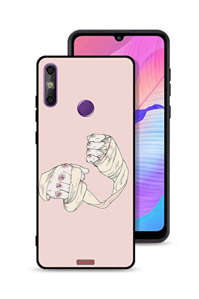 Tolwak غطاء حماية لهاتف هواوي إنجوي 20e بتصميم فن المقاتل