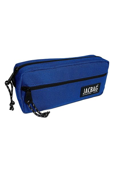 Jacbag Cutie de creion pentru băiat Saks Blue cu fermoar dublu