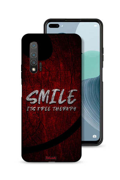 Tolwak Huawei nova 6 Protective Case Cover Smile Its Free Therapy