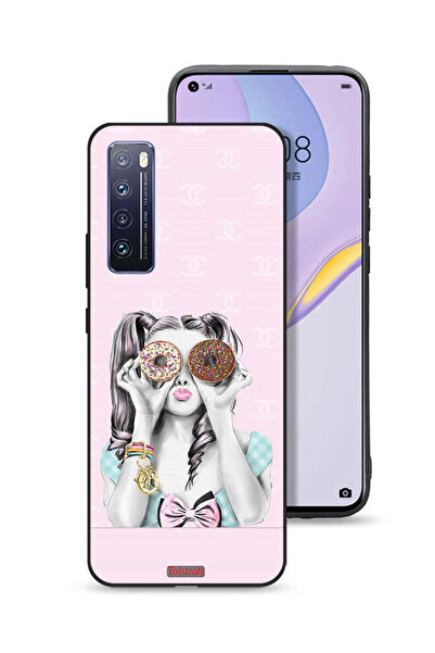 Tolwak غطاء حماية لهاتف هواوي نوفا 7 5G يحمل قطعتين من الدونات