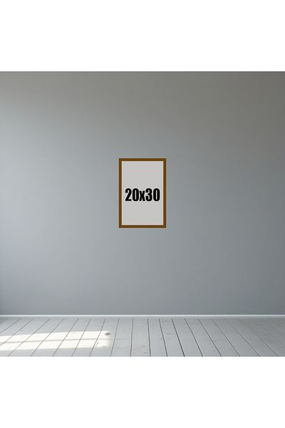 Tooall 20X30 Brown Blank Frame Set – 1-Piece, 2-Piece, 3-Piece, 6-Piece, 9-Piece Wall Decor Frame