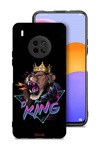 Tolwak غطاء حماية لهاتف هواوي Y9a برسومات الأسد الملك