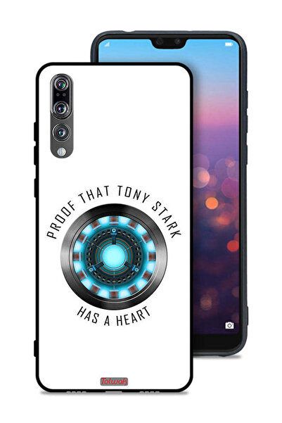 Tolwak غطاء حماية لهاتف Huawei P20 Pro دليل على أن توني ستارك لديه قلب
