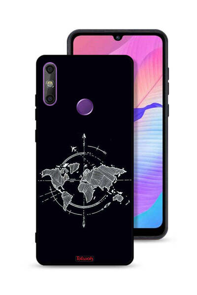 Tolwak غطاء حماية لهاتف هواوي إنجوي 20e برسومات البوصلة