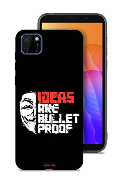 Tolwak أفكار غطاء الحماية لهاتف Huawei Y5p مضادة للرصاص