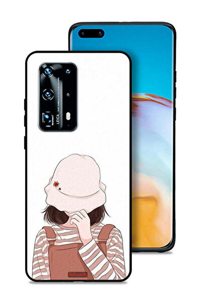 Tolwak غطاء حماية لهاتف هواوي بي 40 برو بلس 5G بغطاء للوجه من القبعة