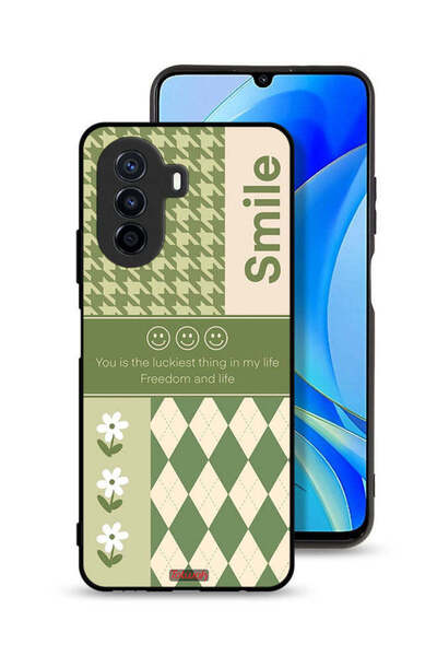 Tolwak غطاء حماية لهاتف هواوي نوفا واي 70 - الابتسامة هي أسعد شيء في حياتي