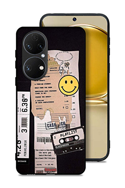 Tolwak غطاء حماية لهاتف Huawei P50E وملصق قائمة تشغيل