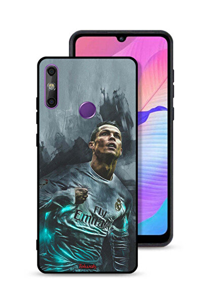 Tolwak غطاء حماية لهاتف هواوي إنجوي 20e برسومات كريستيانو رونالدو