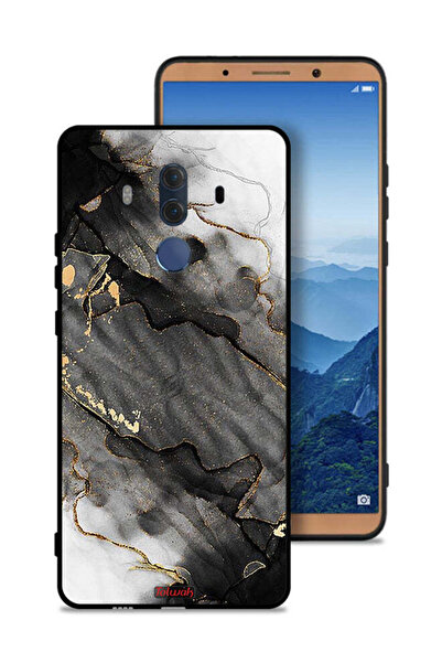 Tolwak غطاء حماية لهاتف هواوي ميت 10 برو - رخامي لامع