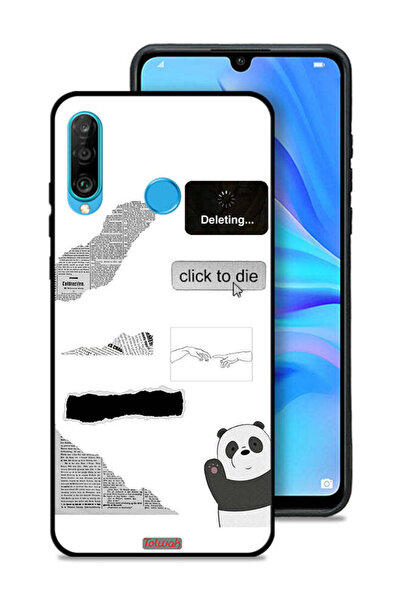 Tolwak غطاء حماية لهاتف هواوي نوفا 4e بتصميم باندا