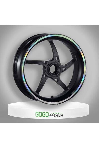 Gogo HOLOGRAMLI 7cm x 7 m LÜKS 1 SET JANT ŞERİDİ