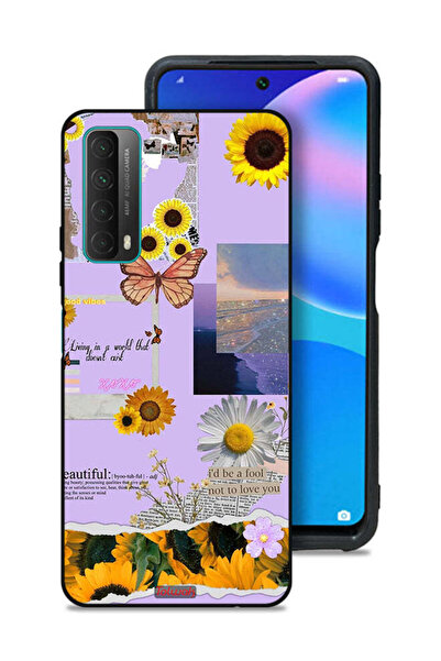 Tolwak غطاء حماية لهاتف هواوي بي سمارت (2021) - ملصقات عباد الشمس الجميلة