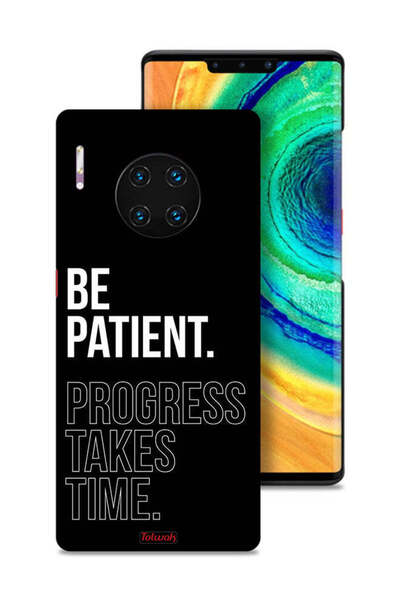 Tolwak غطاء حماية لهاتف هواوي ميت 30 برو - كن صبورًا، فالتقدم يستغرق وقتًا