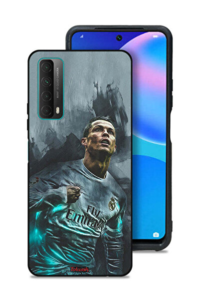 Tolwak غطاء حماية لهاتف هواوي بي سمارت (2021) برسومات كريستيانو رونالدو
