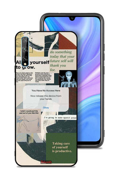 Tolwak غطاء حماية لهاتف هواوي بي سمارت إس - اسمح لنفسك بالنمو