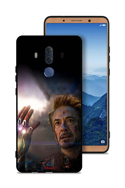 Tolwak غطاء حماية لهاتف هواوي ميت 10 برو - أنا الرجل الحديدي