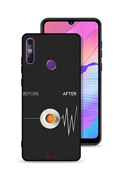 Tolwak Huawei Enjoy 20e Protective Case Cover Before After