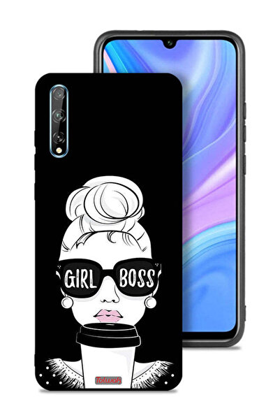 Tolwak غطاء حماية لهاتف هواوي بي سمارت إس - فتاة بوس