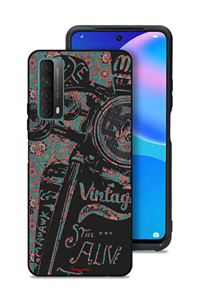 Tolwak غطاء حماية لهاتف هواوي بي سمارت (2021) - دراجة نارية كلاسيكية