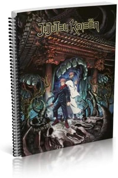 Mena Rise Şirinshop Stuff Jujutsu Kaisen Striped Notebook 1108107