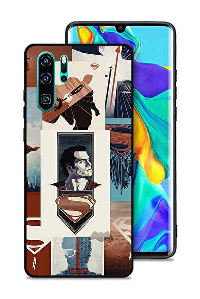 Tolwak غطاء حماية لهاتف هواوي P30 Pro برسومات سوبرمان
