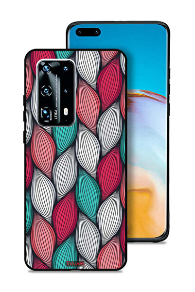 Tolwak غطاء حماية لهاتف هواوي بي 40 برو بلس 5G بنقشة ريشة