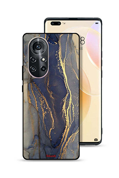 Tolwak غطاء حماية لهاتف هواوي نوفا 8 برو بنمط رخامي لامع