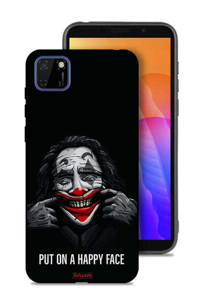 Tolwak غطاء حماية لهاتف هواوي Y5p بوجه سعيد