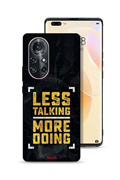 Tolwak Huawei nova 8 Pro Protective Case Cover Less Talking More Doing