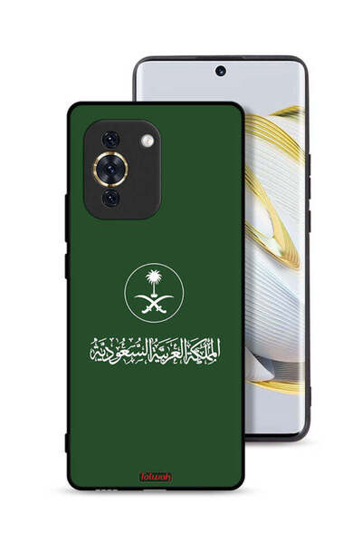 Tolwak غطاء حماية لهاتف هواوي نوفا 10، تصميم فن ناقل لعلامة المملكة العربية ا...