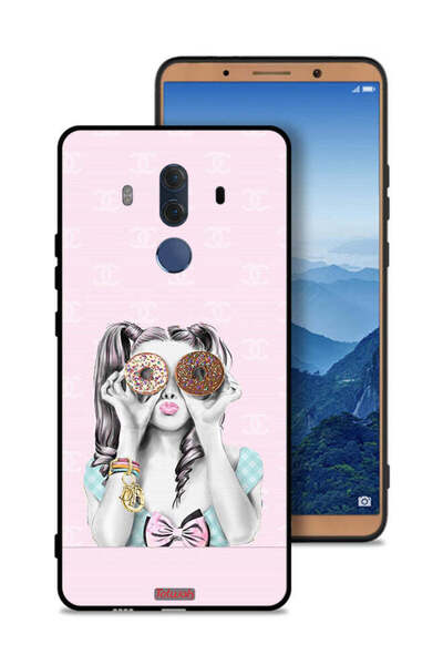 Tolwak غطاء حماية لهاتف هواوي ميت 10 برو يحمل دوناتين